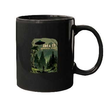 Discover Area 51 National Park - Established In 1955 Mugs