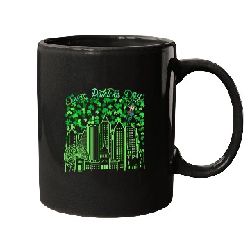 Discover Saint Patrick's Day Atlanta Georgia Mugs