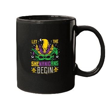 Discover Mardi Gras Let The Shenanigans Begin Mugs