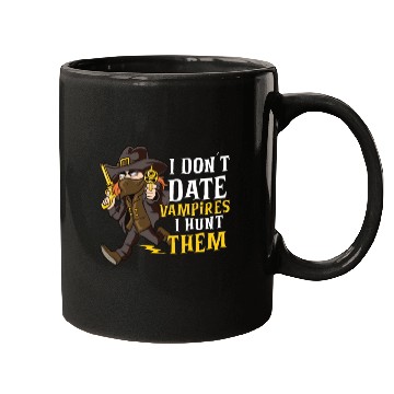 Discover Vampire Hunter Undead Slayer Stake and Cross Mugs