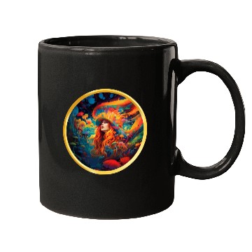 Discover Lady Wizard Mugs