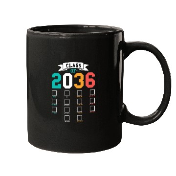 Discover Class Of 2036 Back To School Kindergartengrow with Mugs