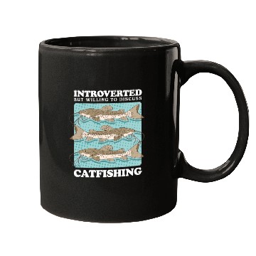 Discover Catfish Fishing To Discuss Catfishing Mugs