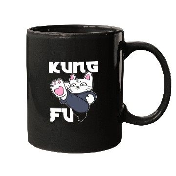 Discover Kung Fu Cat Cat Mom Mugs