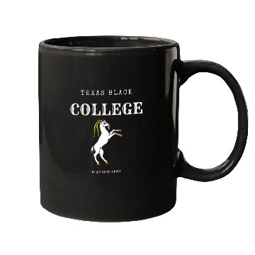 Discover Texas Stallions Black College (Alpha Edition) Mugs