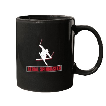 Discover Aerial Spinmaster Freestyle Skiing Mugs