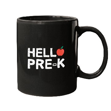 Discover Hello Pre K Back To School Mugs