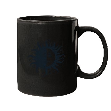 Discover Harmonious Sun and Moon - Spiritual Design Mugs