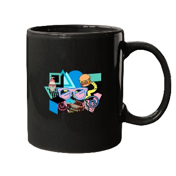 Discover Retro 90s colorful abstract design-3 Mugs