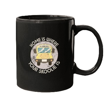 Discover School Bus Conversion Design For A Skoolie Lover Mugs