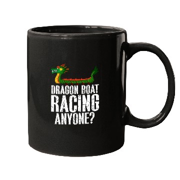 Discover Funny Dragon Boat Racing Anyone Paddle Mugs