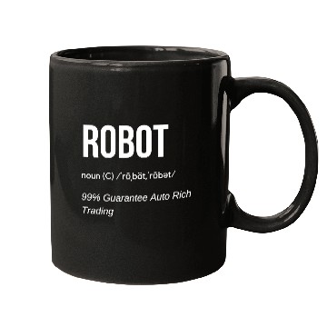 Discover Robot Definition Funny Mugs
