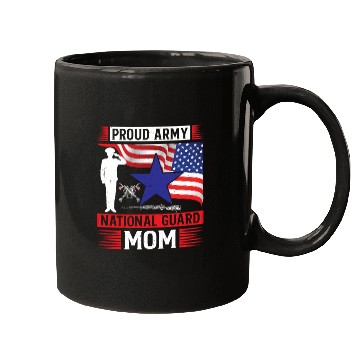 Discover Proud Army National Guard Mom Mugs