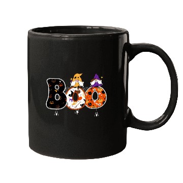 Discover Boo Gnome Crew costume Funny Halloween Mugs