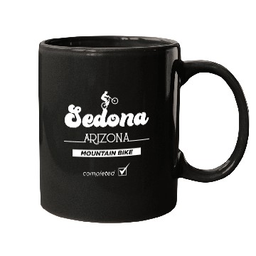 Discover Sedona Arizonna Mountain Biking Mugs