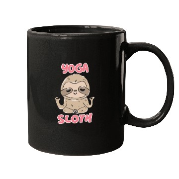 Discover Sloth Yoga Mugs