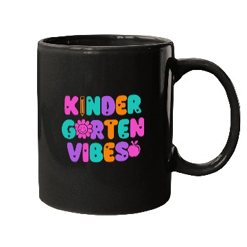 Discover Kindergarten Vibes Kindergarten Teacher Back To Mugs