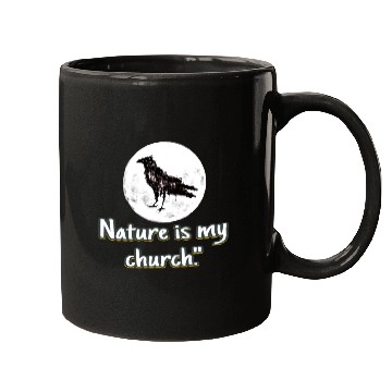 Discover Nature is my church Mugs