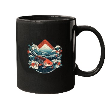 Discover Koi Fish Koi Carp Japanese Koi Garden-Pond Koi Mugs