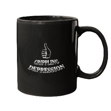Discover Crippling Depression Mugs