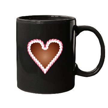 Discover Gingerbread heart folk festival with icing Mugs