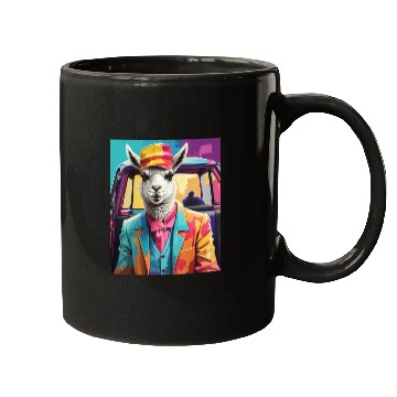 Discover space design llama lover Mugs