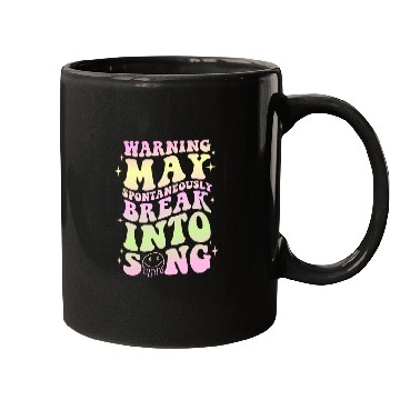 Discover Warning May Spontaneously Break into Song Mugs