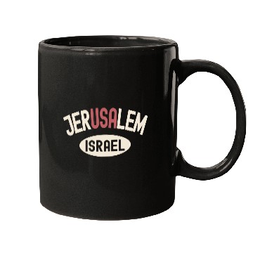 Discover Usa Jerusalem Israel Mugs