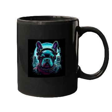 Discover Fantasy Frenchie Bull Dog Mugs
