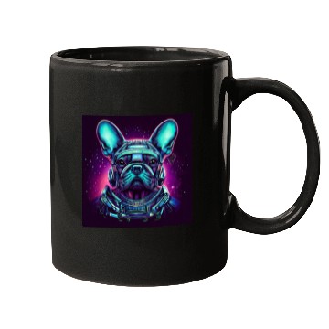 Discover French Bulldog Alien Mugs