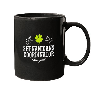 Discover Shenanigans Coordinator St Patrick's Day Mugs