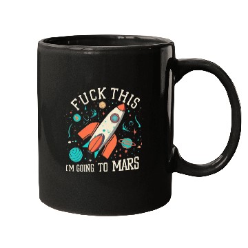 Discover Kids Rocket Mars Space Mugs Tees Mugs Sweet