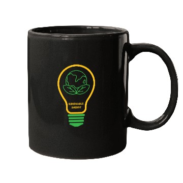Discover Renewable Energy Go Green Mugs