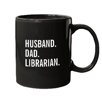 Discover Husband Dad Librarian Mugs