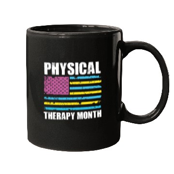 Discover USA Flag PT PTA Physical Therapy Gift Physical Mugs