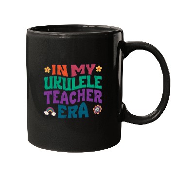 Discover In my Ukulele teacher era Mugs
