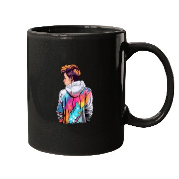 Discover hooded boy Mugs