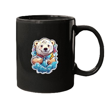 Discover Polar Bear Kawaii Mugs