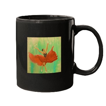 Discover Ballerina in Red Mugs
