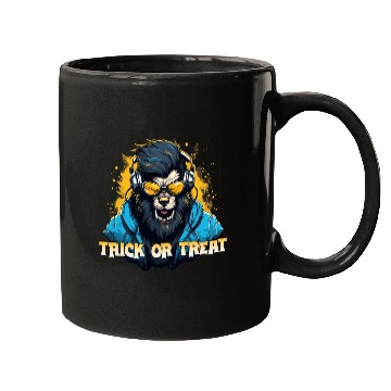 Discover Halloween werewolf Mugs