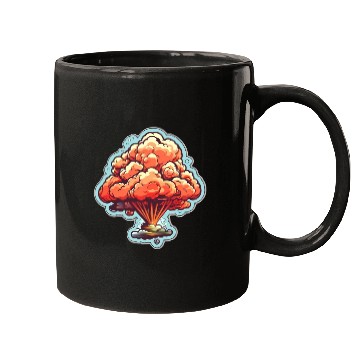 Discover Explosion Fireworks Pyrotechnics Mugs