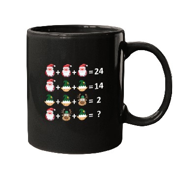 Discover Math Teacher Christmas Mugs Order of Operations