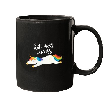 Discover Hot Mess Express Magical Unicorn Mugs