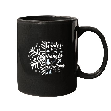 Discover winter changes everything Mugs