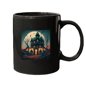 Discover Haunted House Mugs