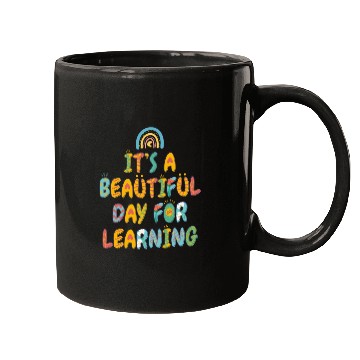 Discover It's A Beautiful Day For Learning Mugs