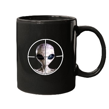 Discover Area 51 Alien Sniper Gamers and Movie Lovers! Mugs