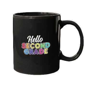 Discover Teacher Hello Second Grade Mugs