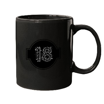 Discover Space Number 18 Mugs