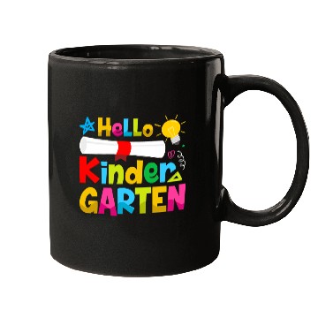 Discover Hello Kindergarten Back to School Mugs